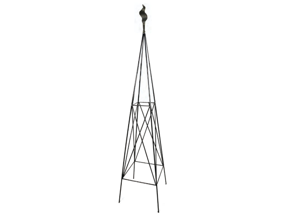 Square Obelisk - Flaming