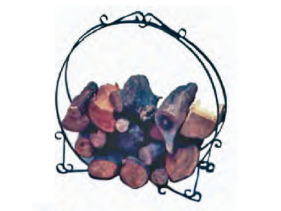 Log & Hanging Basket Hoop