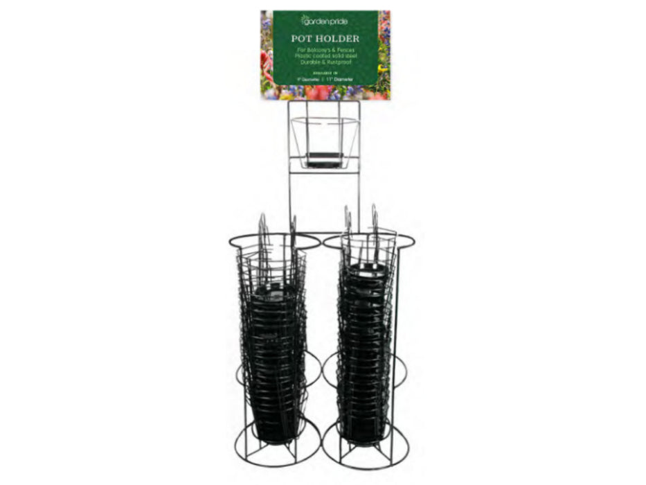 Balcony/Fence Pot Holder Merchandiser