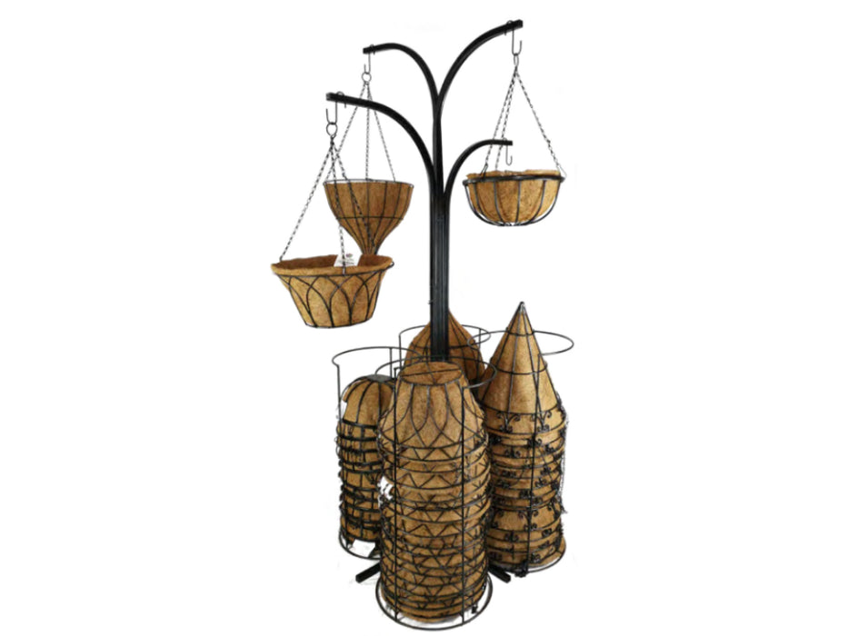 Hanging Basket Display Stand Merchandiser
