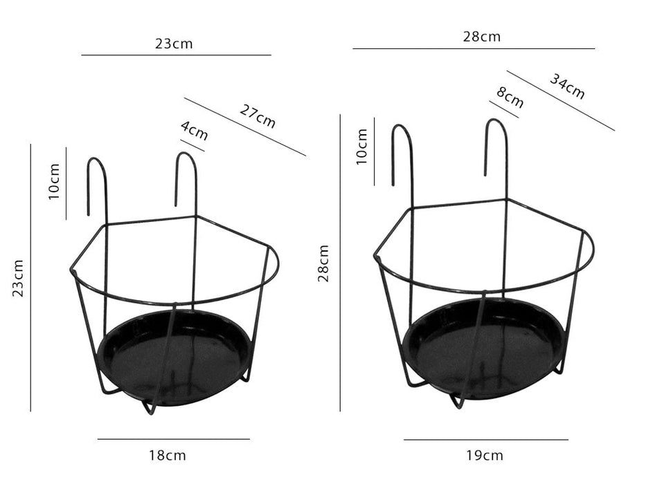 Balcony/Fence Pot Holder