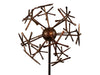 Copper Dandelion Decorative Stake