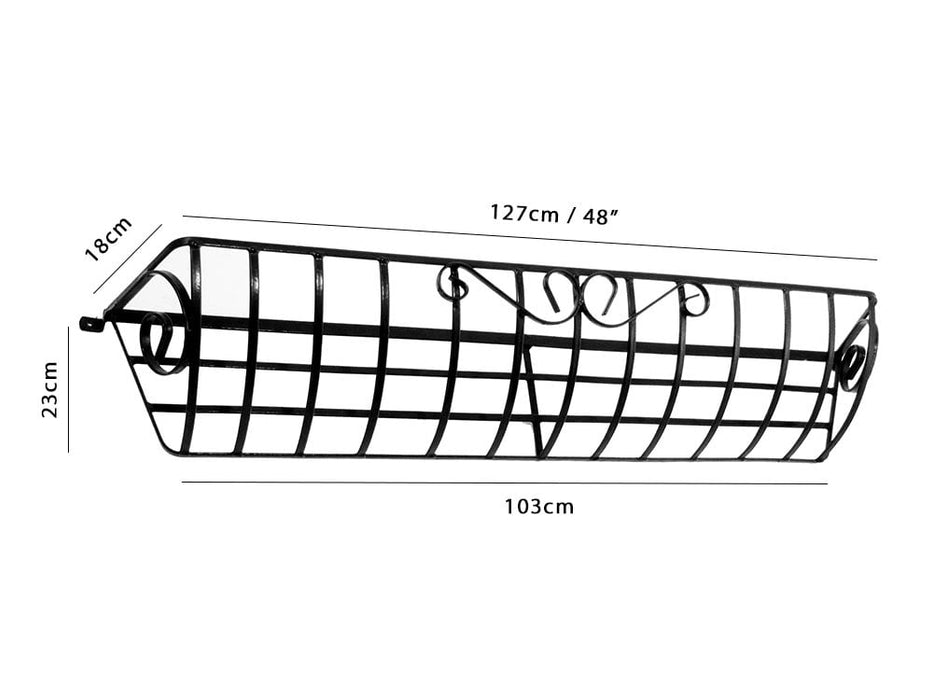 Decorative Hayrack Planter