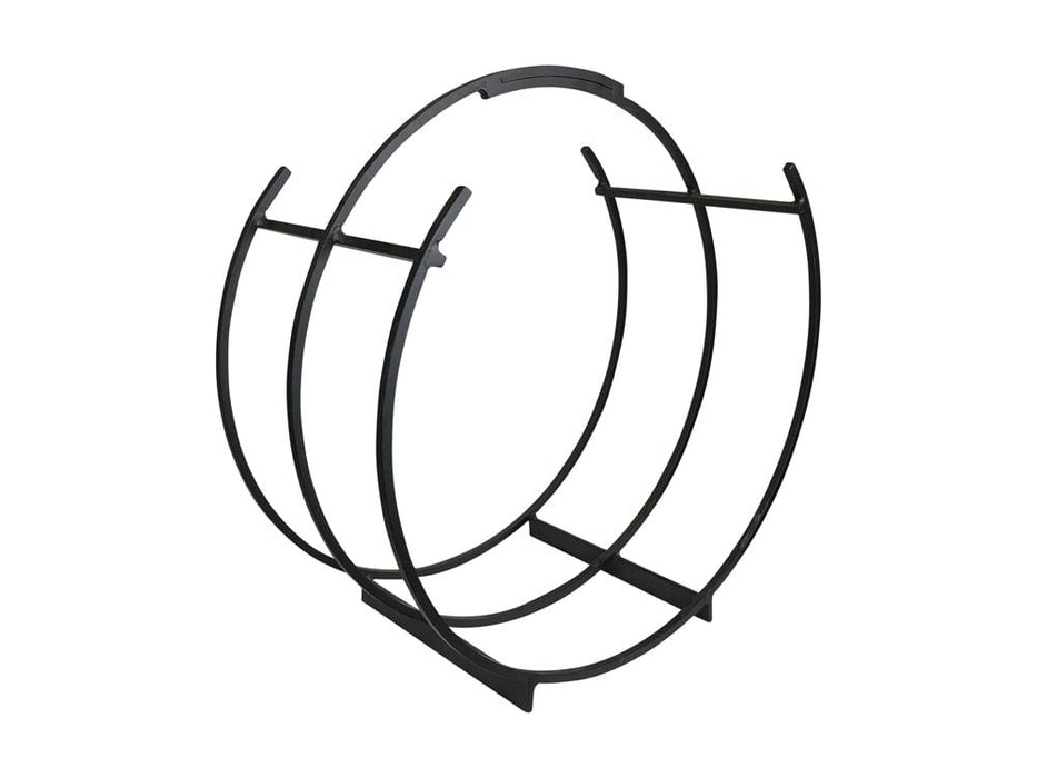 Circle Hoop Log Holder