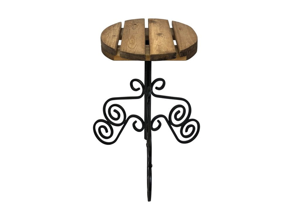 Wooden Pot Table - Decorative