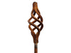 Rusty Metal Spiral Garden Stakes