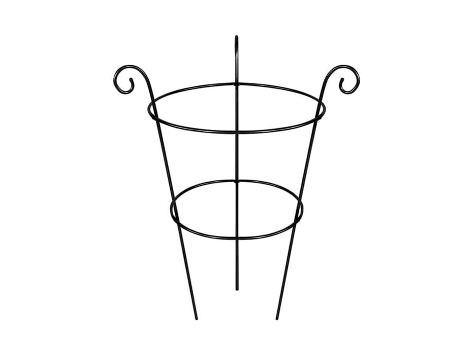 Scrolled Top Peony Cage Plant Support