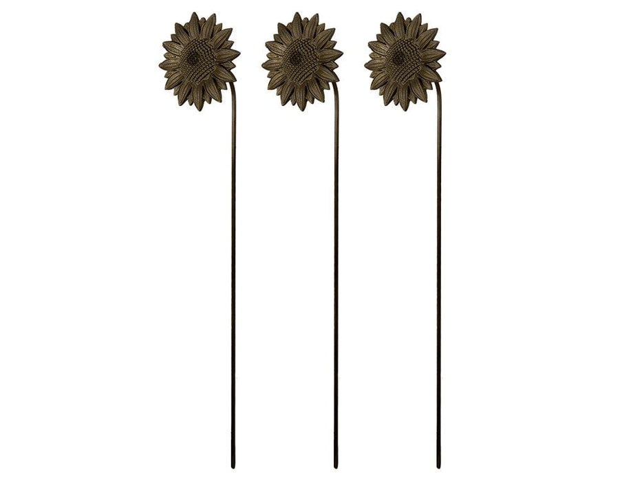 Rusty Stake - Sunflower (Pack of 3)