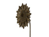 Sunflower - Metal Flower Garden Stakes