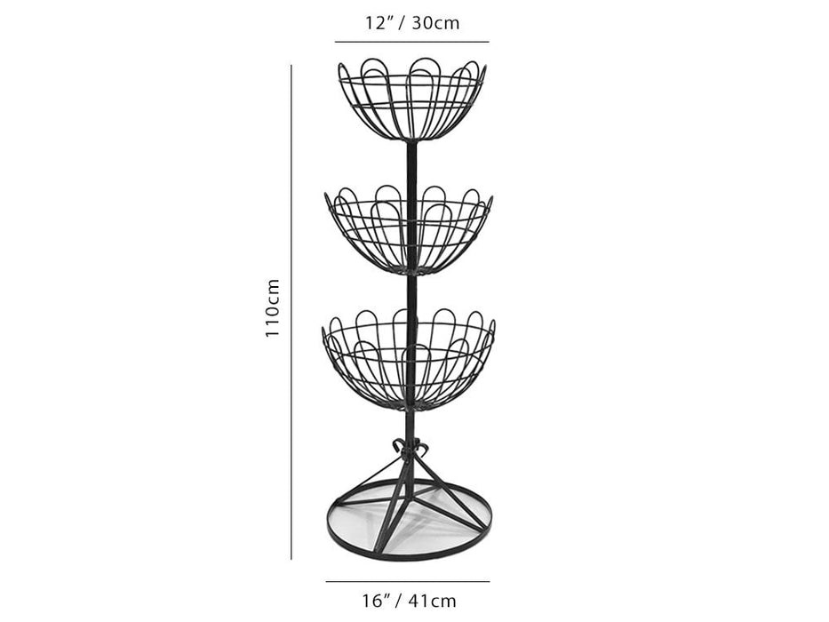 Three Tier Jardinière - 4013B