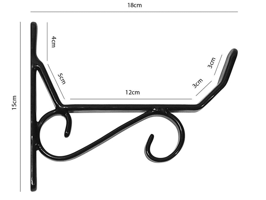 Trough Brackets (Pair) - 1424B