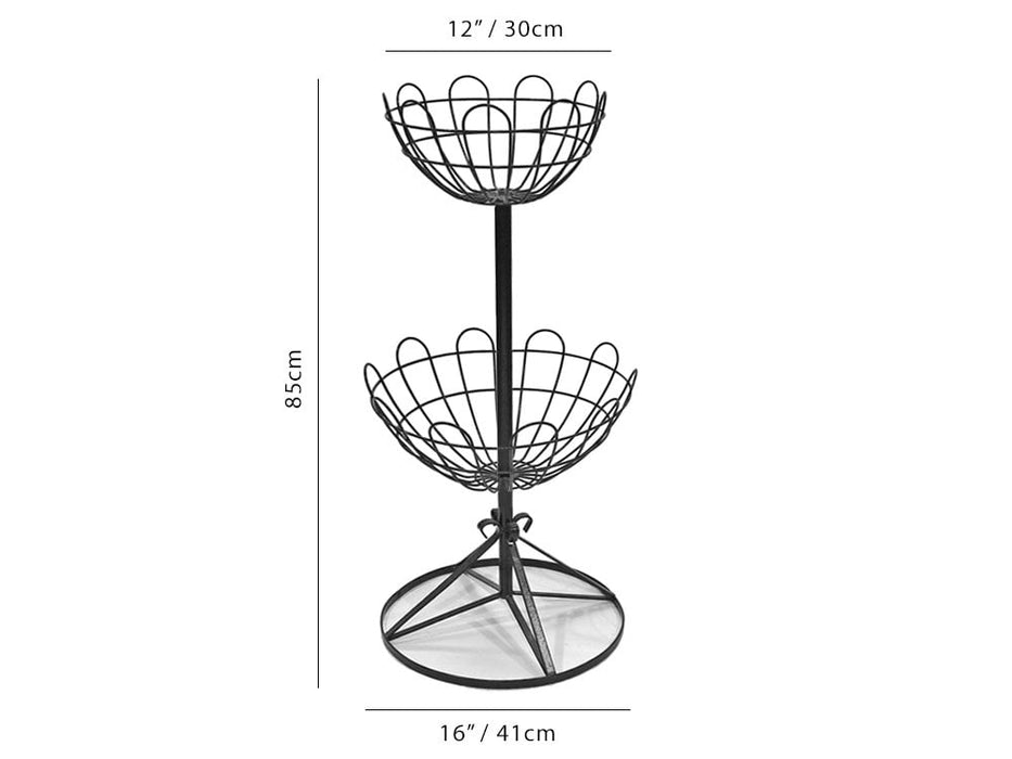 Two Tier Jardinière - 4012B