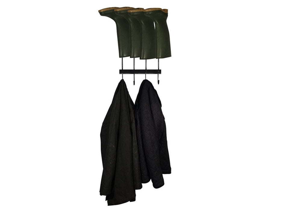 Wall Mounted Boot Stand - Two Pairs - 5009