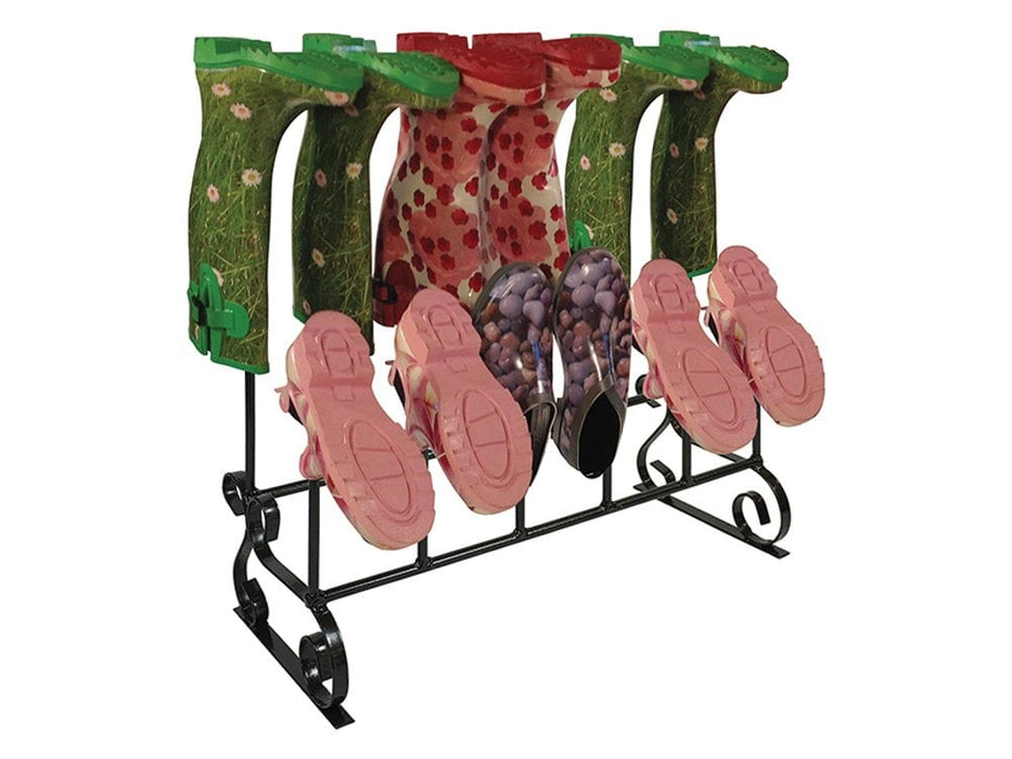 Wellington Boot Stand - 6 Pair Family 5003F