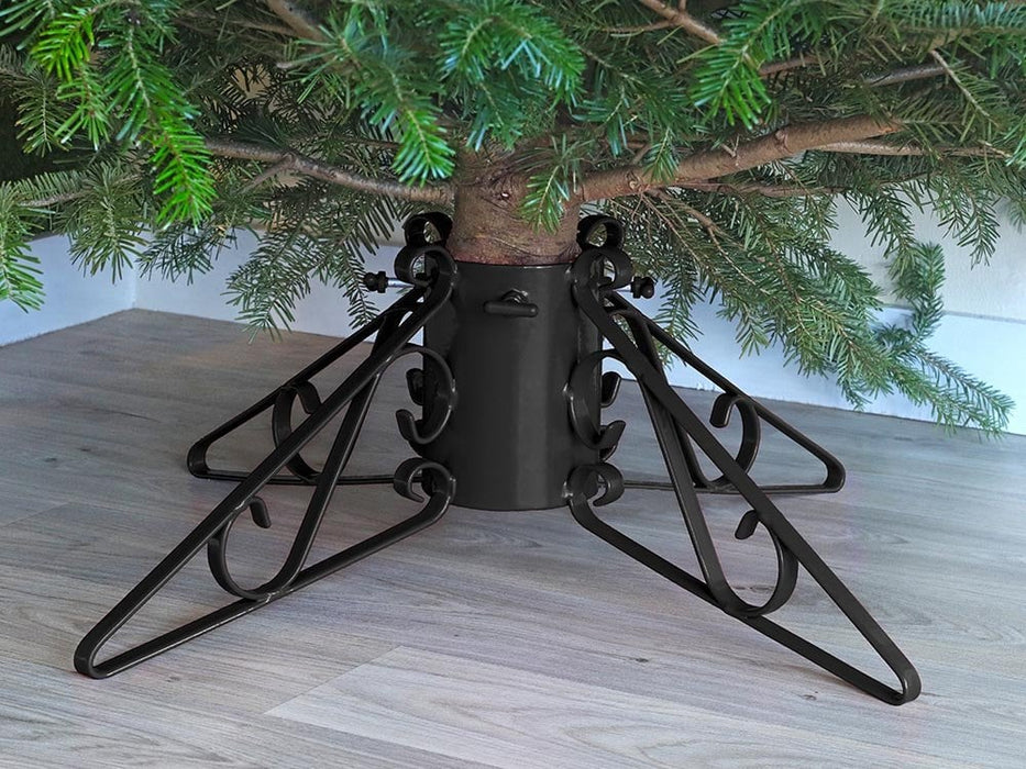 Premium Metal Tree Stand- 4 Scrolled Leg